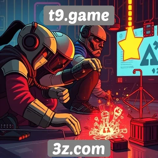 Avaliação das mecânicas de jogo em t9.game